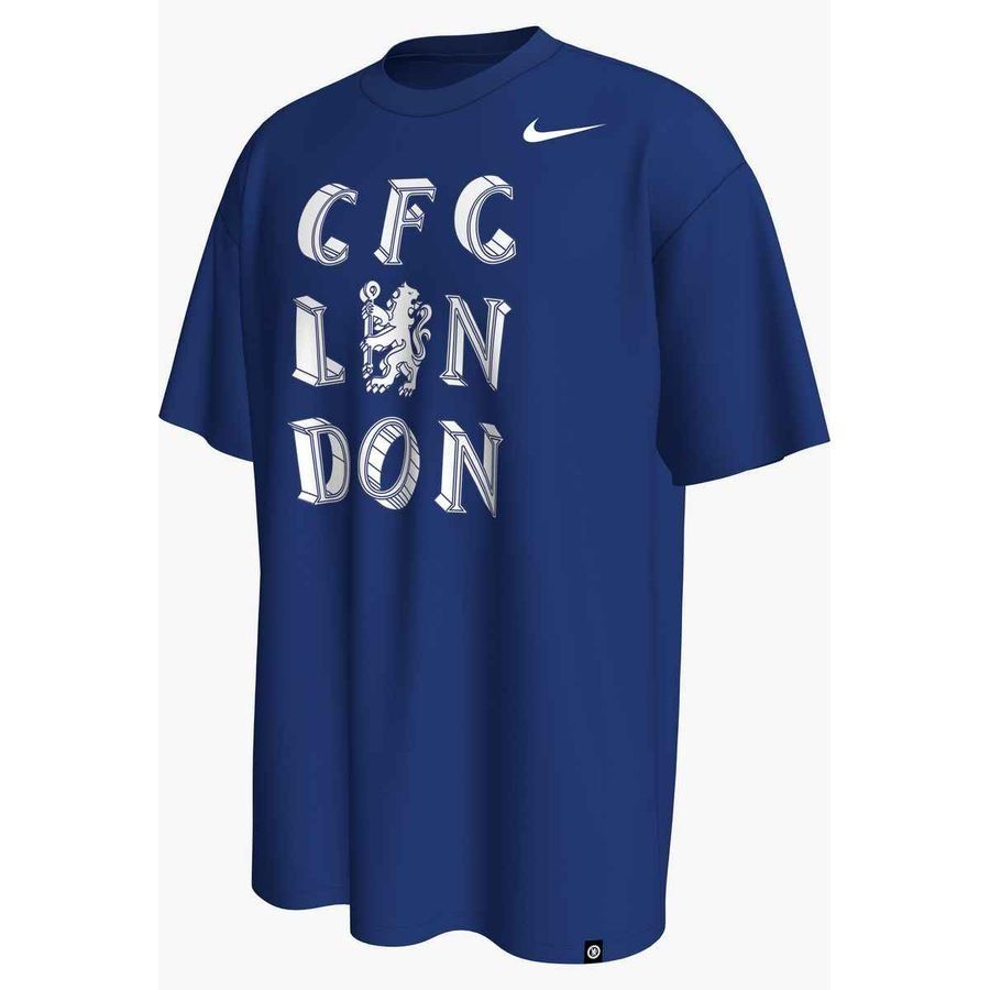 Chelsea T-Shirt London - Rush Blue - Men's-SoccerKits Hub | Buy Soccer Jerseys Online